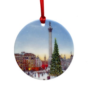 Trafalgar Square London kerstornament