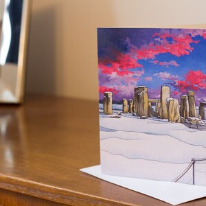 Stonehenge Greeting Card - Etsy