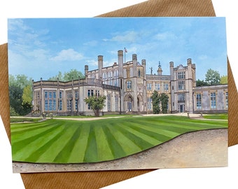 Highcliffe Castle - Illustrated Greeting card