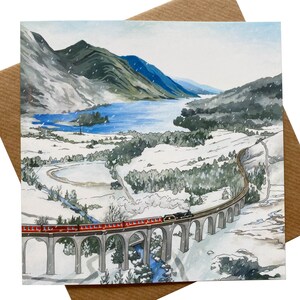 Viaduc de Glenfinnan Carte de vœux