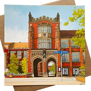 Biglietto d'auguri: The Arches, Università di Newcastle upon Tyne