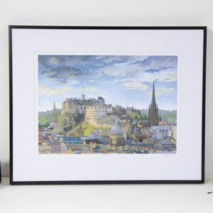Edinburgh Castle - Limited Edition Art Print - Etsy UK
