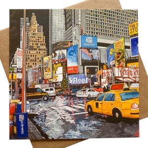 Grußkarte: The Buck Fifty Stops Here (New York)