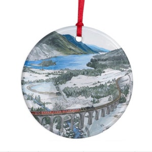 Glenfinnan Viaduct - Christmas Tree Ornament