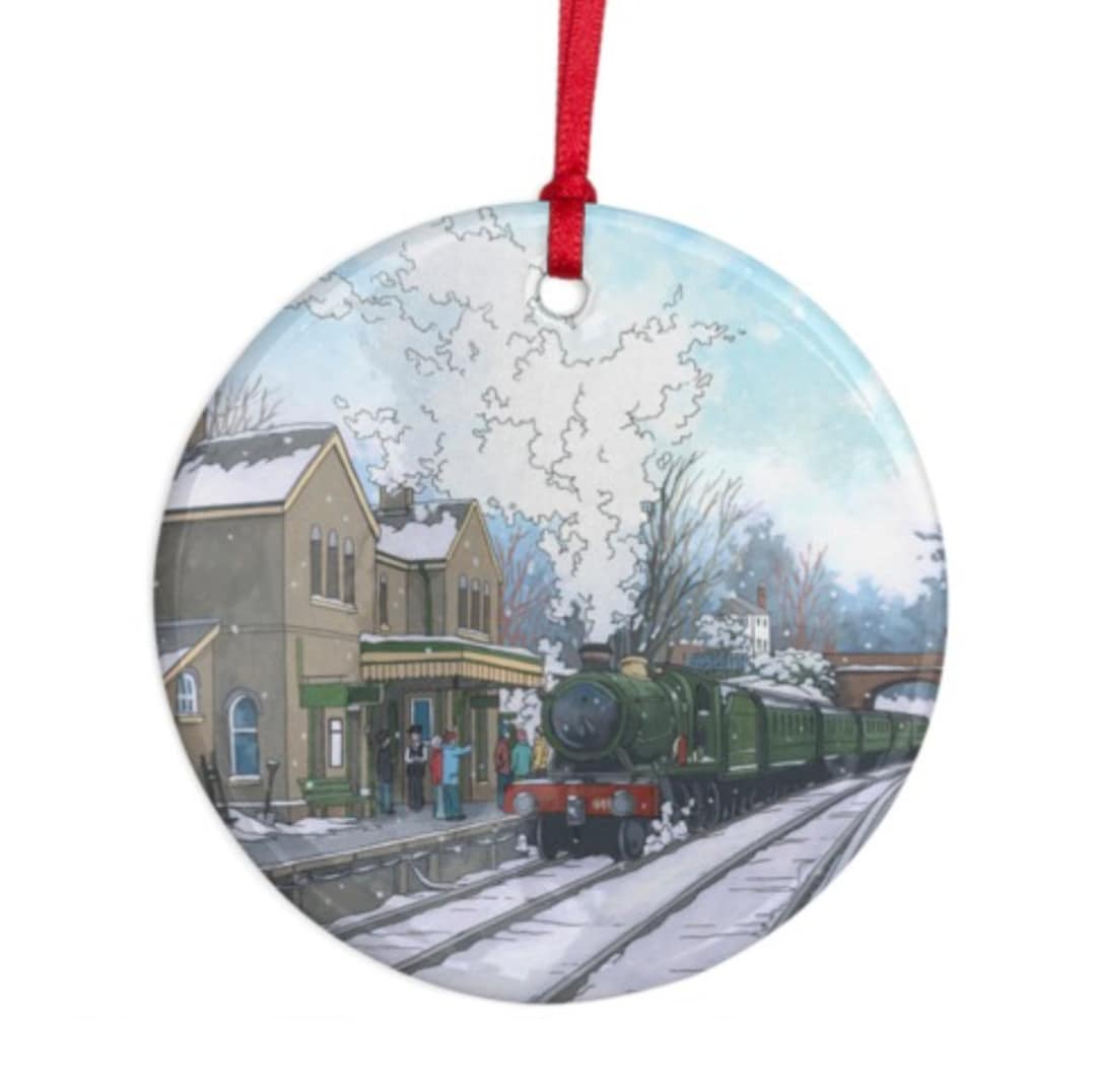 Alresford Steam Engine Christmas Tree Ornament Etsy UK