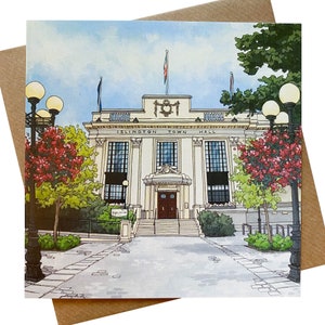 Carte de vœux : Hôtel de ville d'Islington