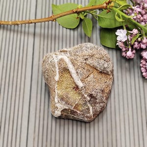 Piedra con forma de letra V natural, arco de herradura de la suerte, decoración para el hogar y el baño, regalo