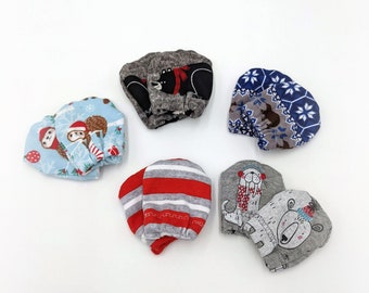 Baby Scratch Mittens in Various Winter Prints Mix and Match