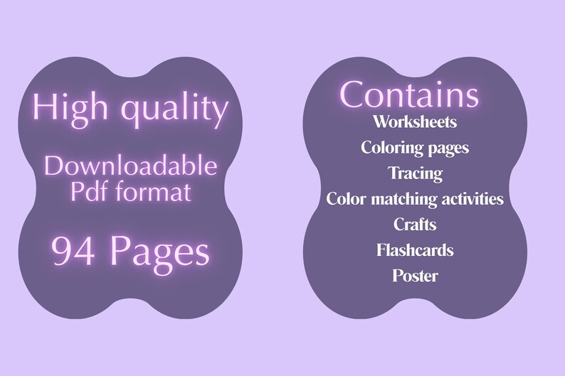 Colors Learning Worksheets – Preschool & Kindergarten (94 Printable ...