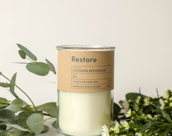 RESTORE Candle, gives back to Coastal Restoration