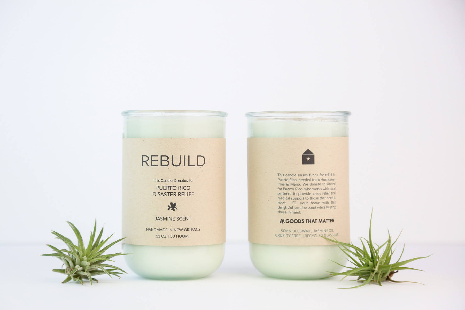 Rebuild Bougie, Redonne à Porto Rico Disaster Relief