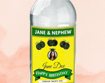 Wray & Nephew ラムのカスタムラベル（編集可能なCanvaダウンロード）