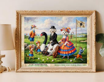 Vintage Dog Golf Club