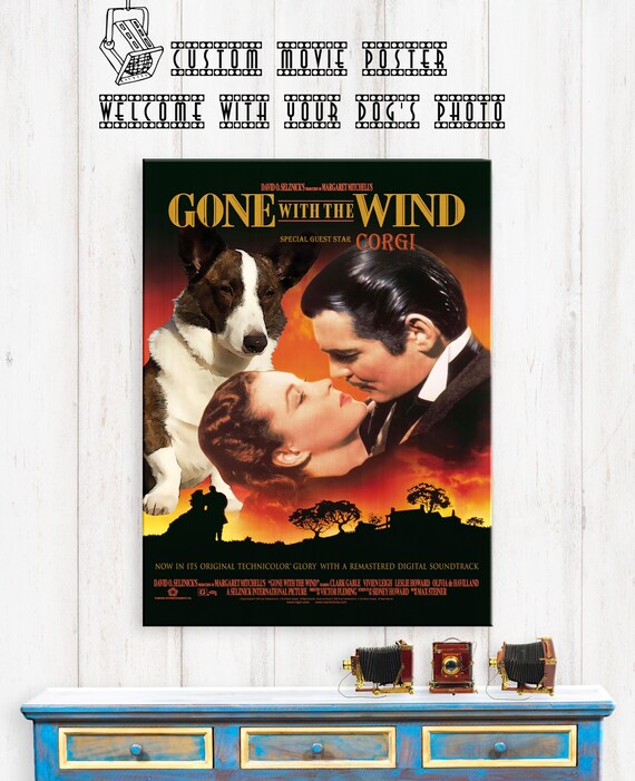 Old Movie Gone With The Wind Vintage Poster Art Wall Decor Gifts 14x20 Inch