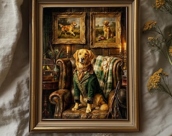 Ralph Lauren Dog Art