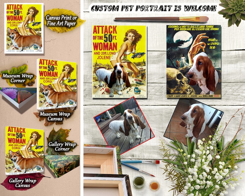 Pekingese Art Chinatown Movie Poster Print Pelchie Gifts by Nobility Dogs