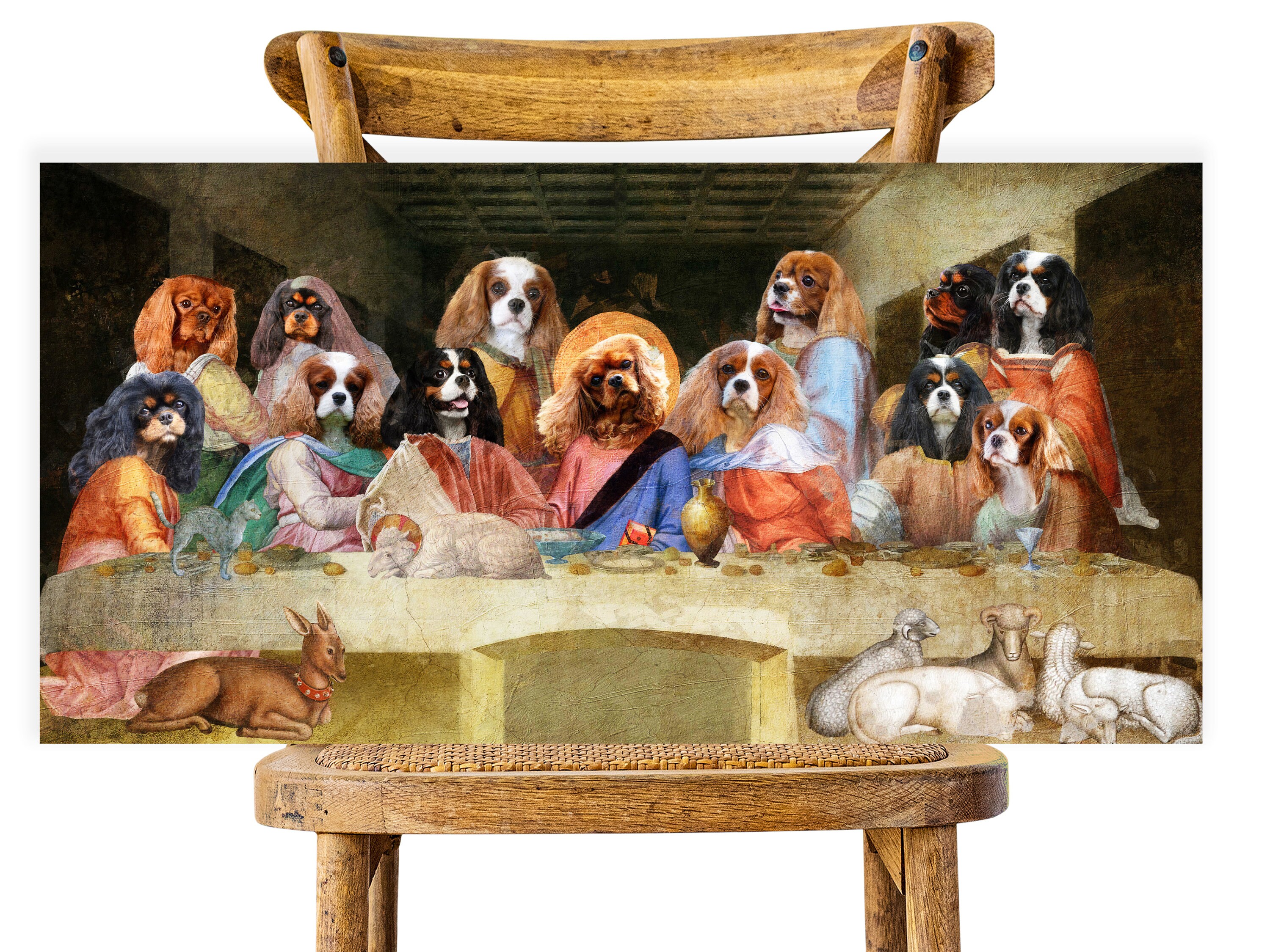 キャバリア・キング・チャールズ・スパニエル「最後の晩餐
