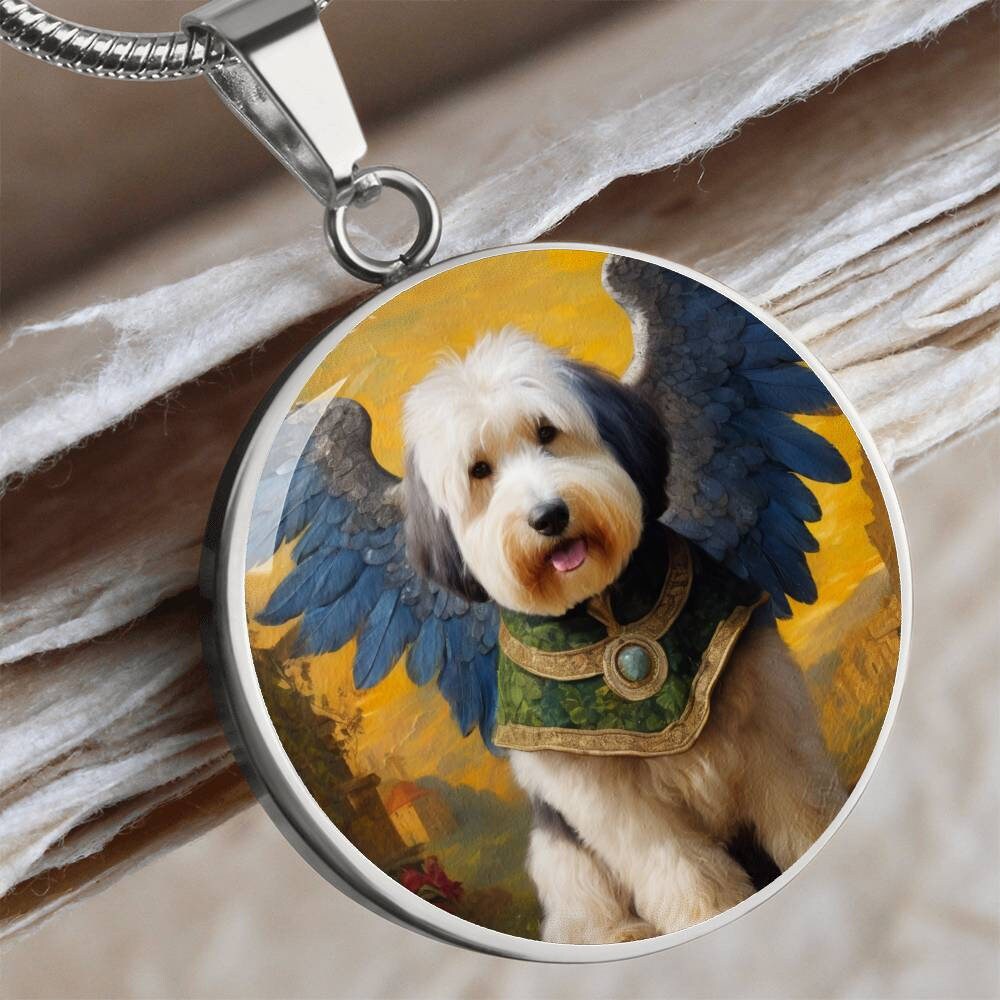 1 Pezzo Cane Etichetta Targhetta Portachiavi E Collana Con Il Versetto - Foto 5