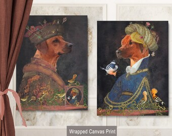 RHODESIAN RIDGEBACK Art Print Watercolor Painting by Artist DJ - Etsy