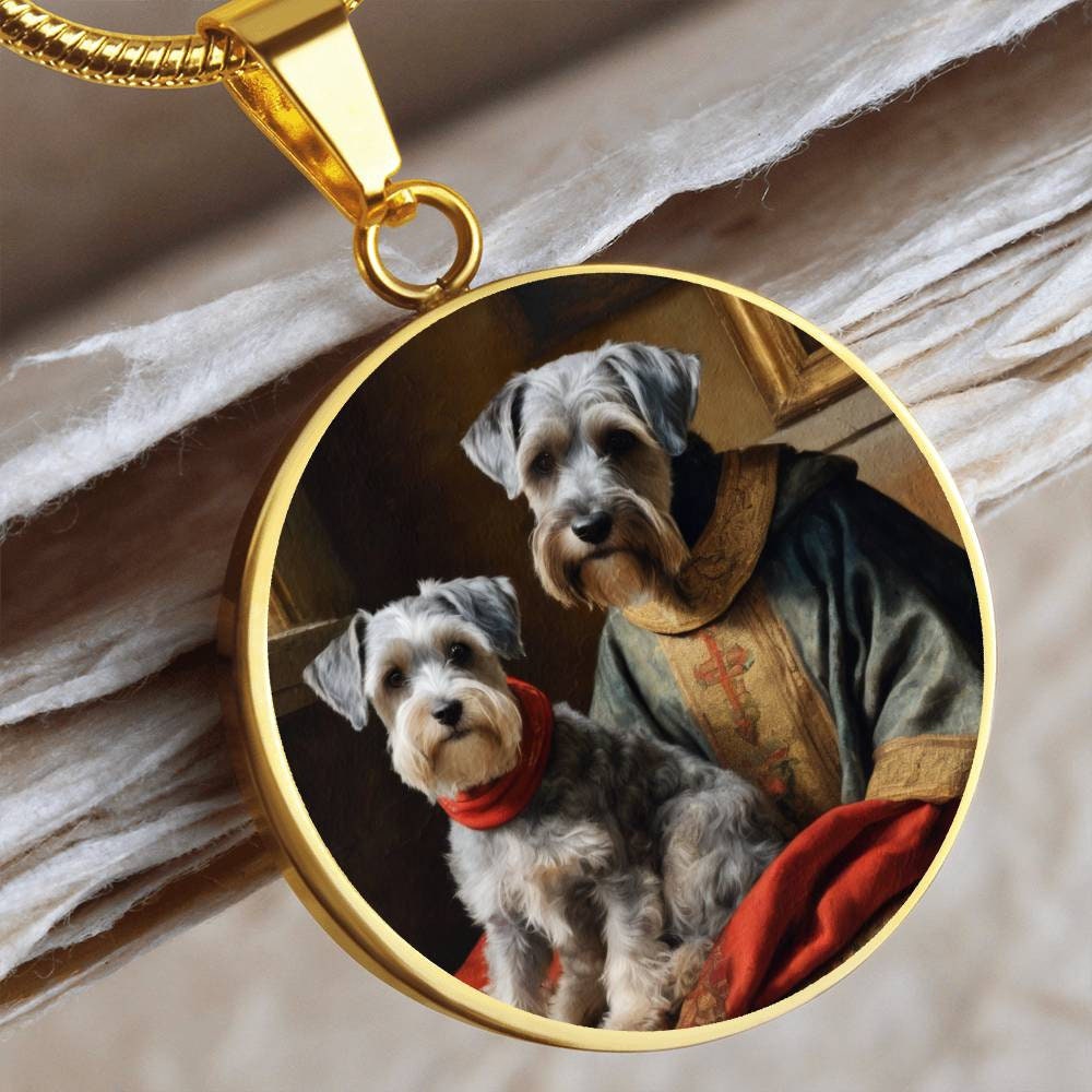 Schnauzer pendant top