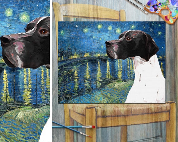 10x8 In Photo Art Poster//Print ENGLISH POINTER