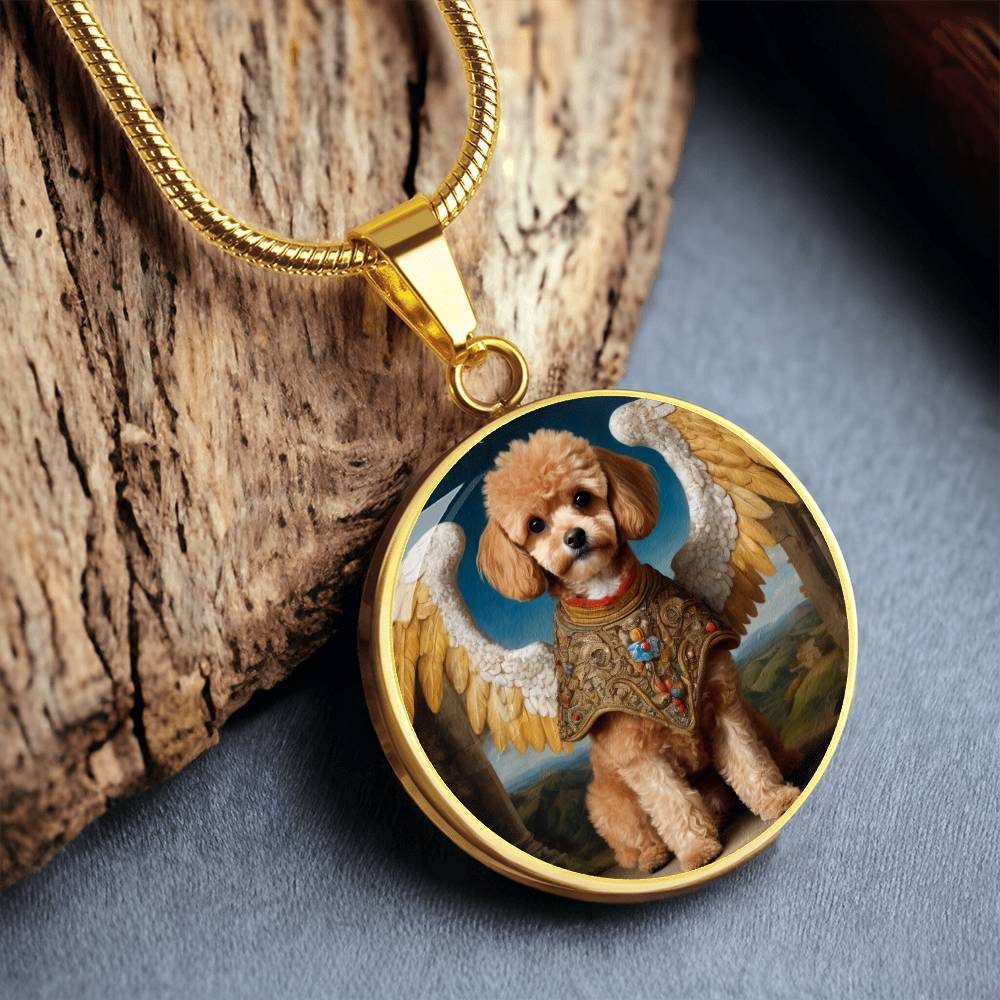 Poodle pendant necklace hotsell