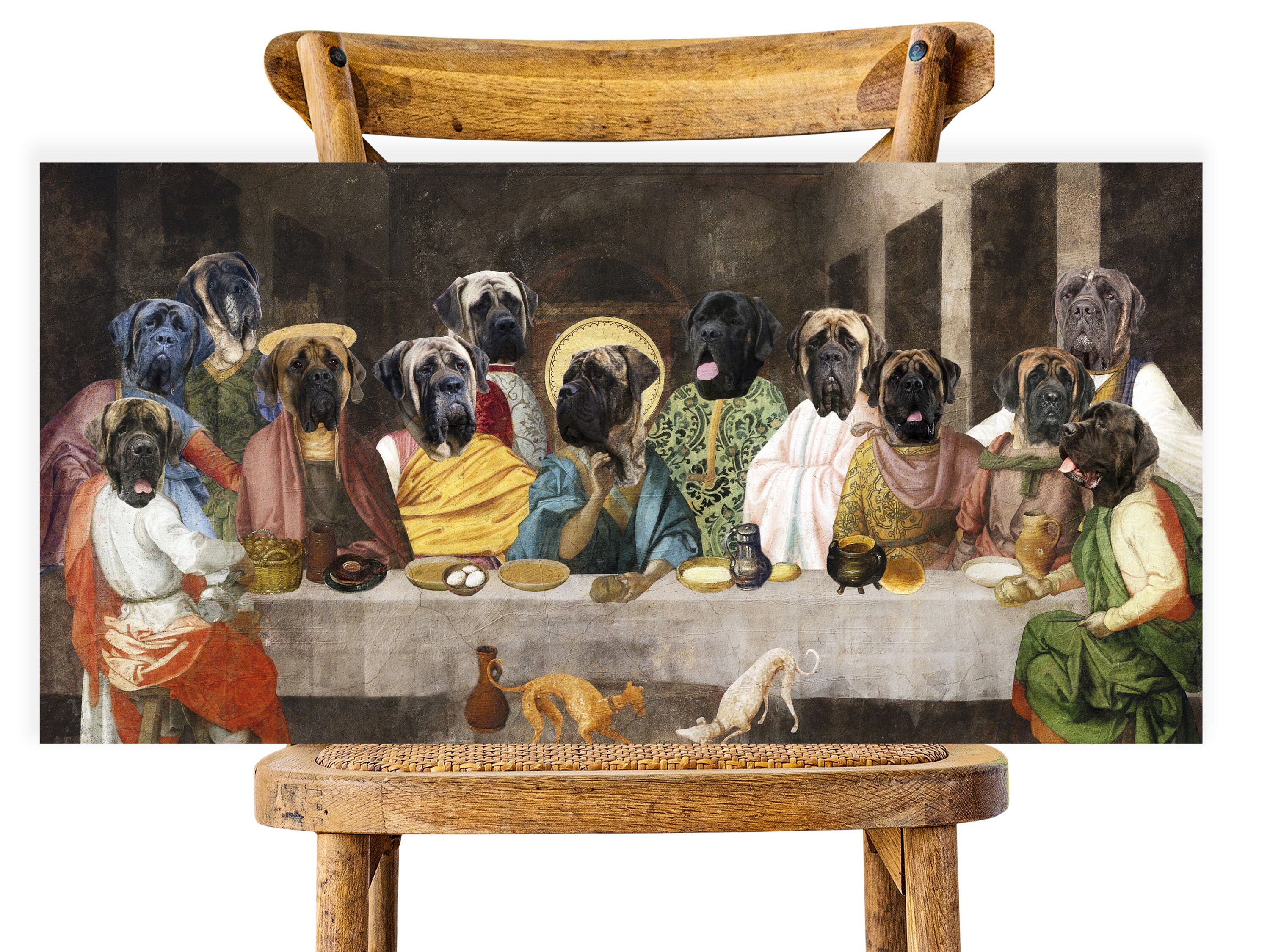 Dogs Last Supper - Etsy