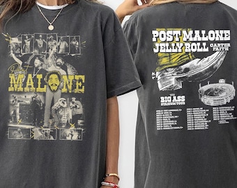 Vintage 90s Post Malone Shirt, Malone Rap Music Shirt, Trendy Jelly Roll Tour Posty, Posty Rapper Shirt, Malone Music The Album