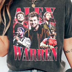 Vintage Alex Warren Comfort Colors Shirt, Little Orphan Tour 2026 Shirt, Bootleg Alex Warren, Fan Merch Gift For Music Lovers