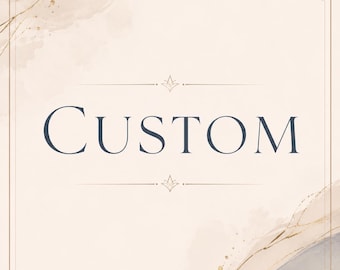 Custom Embroidery Design Listing, Personalized Machine Embroidery Order, Custom Name Logo Artwork, Bespoke Embroidery File