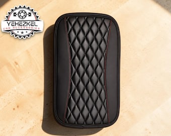 Car Armrest Extender Pad | PU Leather Console Cushion | Drivers Comfort Support | Long Drive Arm Relief | Universal vehicle interior upgrade