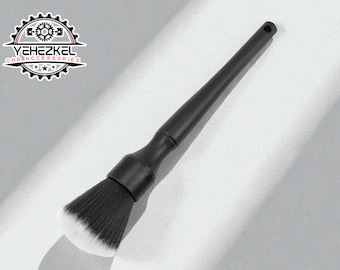 Car Interior Cleaning Brush | Soft Bristle Detail Tool | Dashboard Vent Duster | Console Gap Cleaner | Surface safe finish