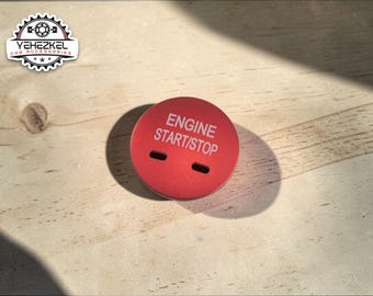 Engine Start Stop Cover | Push Button Ring Trim | For Car Interior Upgrade | Stylish Dashboard Accent Decor | Car Styling Accessory Gift