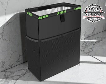 Car Trash Can | Hanging Backseat Garbage Bag | Leakproof Rubbish Holder | Foldable Vehicle Organizer | Car Interior Accessory