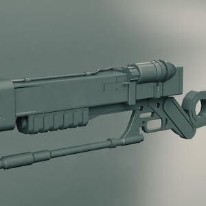 Fallout Laser Rifle Design Fallout Game Laser Rifle 3D Model - Cosplay - Modding - Printing - Etsy