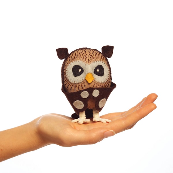 Owl PDF pattern, Owl sewing pattern, Owl PDF pattern, DIY owl, Plush owl
