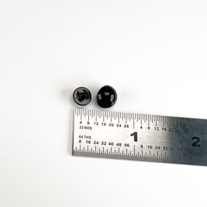 Set of two 8mm horse eyes