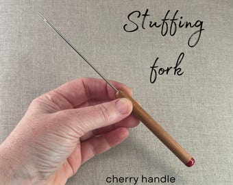 Stuffing fork, stuffing tool