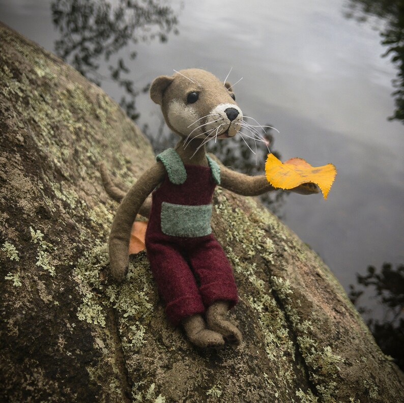 Make Otter From Wind in the Willows Felt Friends - Etsy