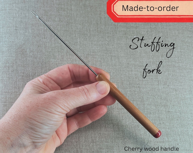 Stuffing fork, stuffing tool