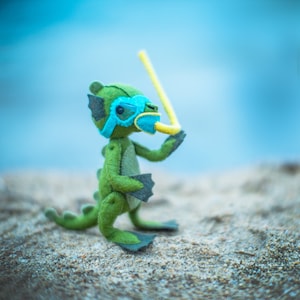 Nessie Lagoon PDF Pattern, loch ness, Sea creature, Plush, Felt diy, hand-stitching, sewing pattern