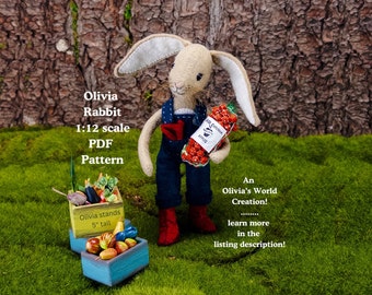 Olivia Rabbit PDF pattern