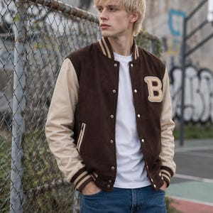 Veste universitaire Miami Hotline, veste Letterman style scorpion Ryan Gosling