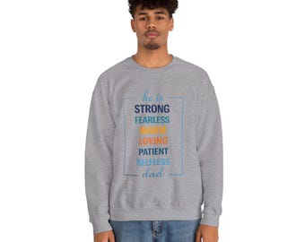 Love Dad Crewneck Sweatshirt