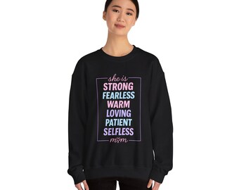 Love Mom crewneck sweatshirt | mom affirmation