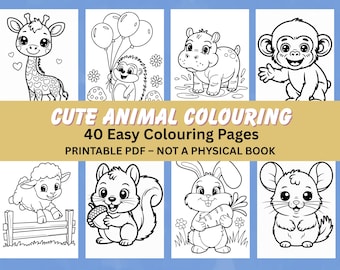 Digital Animal Colouring Book