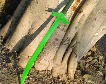 Hand Crafted Grass Sword replica  From advanture Of time cartoon, Collectible Cosplay prop