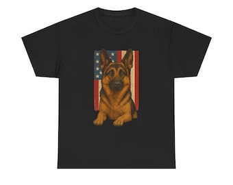 American Flag K9 T-Shirt
