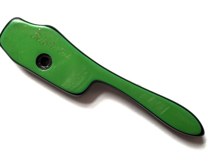 Rip N Cut Susan Bates Single Edge Razor Blade Sewing Notion Green ...