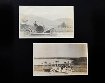 Antique Touring Car Photos: Early 1900s Convertible Automobile